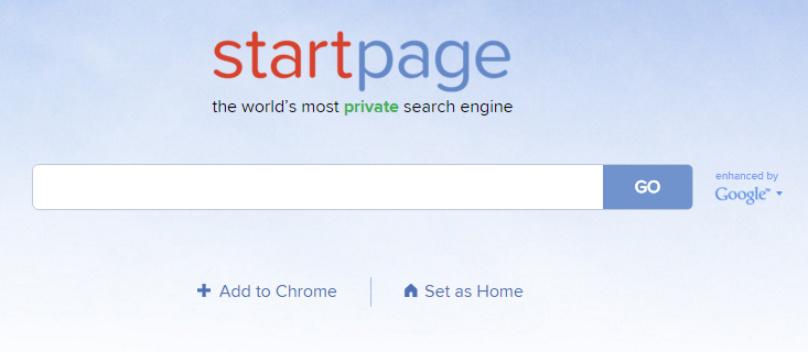 startpage ss