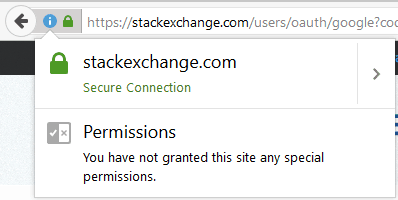 Stachexchange ssl