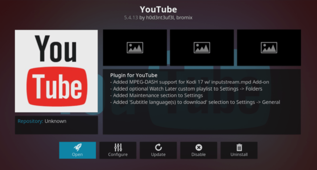 youtube best kodi addons august 2018