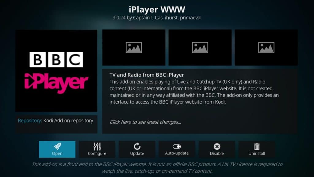 iplayer www best kodi addons