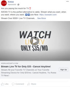 Avexa ad