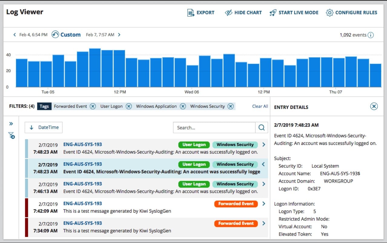 Solarwinds Log Analyzer