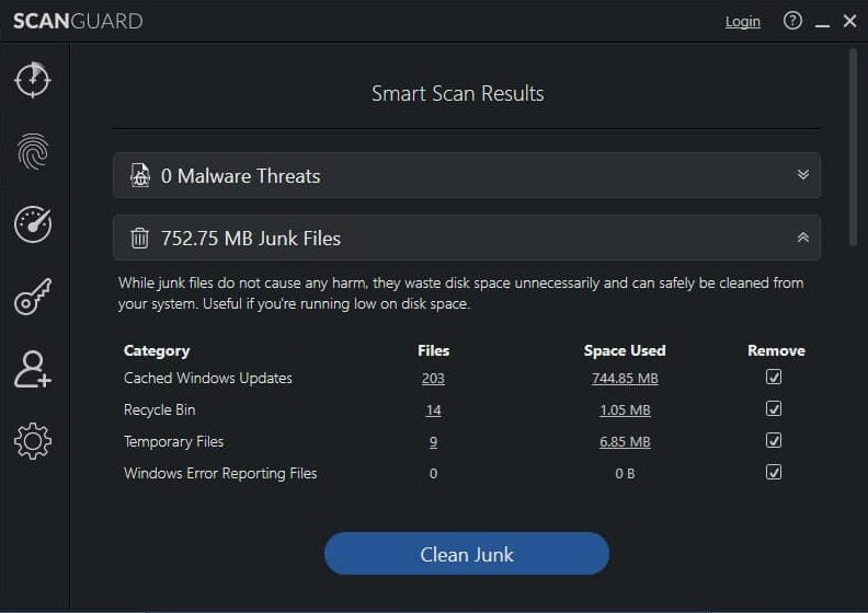 Scanguard Smart Scan