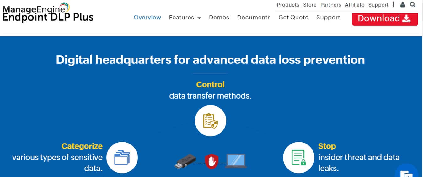 ManageEngine Endpoint DLP Plus